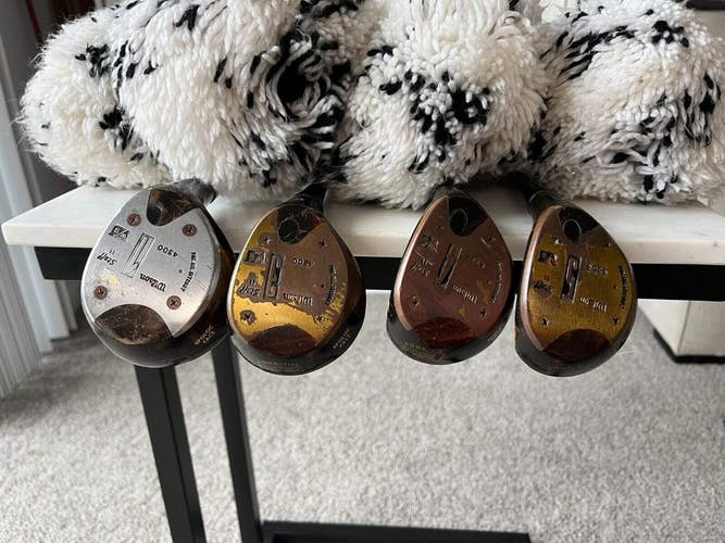 Wilson Staff 4300 Woods Set - Driver, 3w, 4w, 5w - Stiff Flex Steel