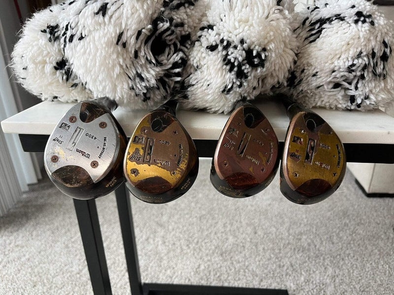 Wilson Staff 4300 Woods Set - Driver, 3w, 4w, 5w - Stiff Flex Steel