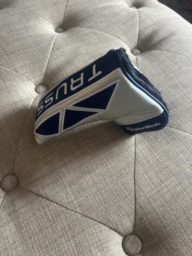 NICE Taylormade Truss Blade Putter Headcover Silver/Blue