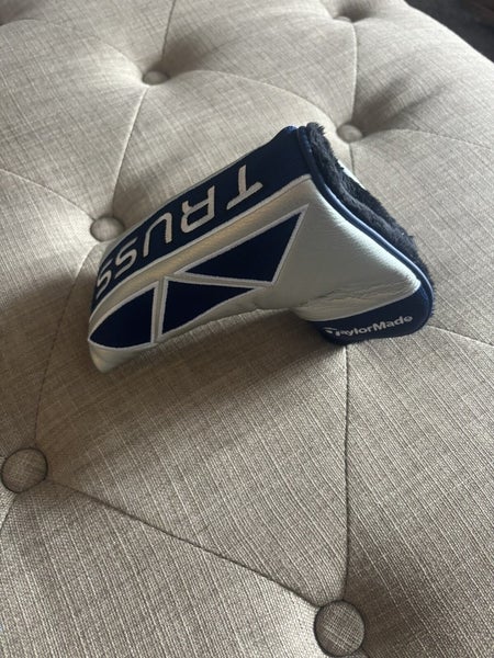 NICE Taylormade Truss Blade Putter Headcover Silver/Blue