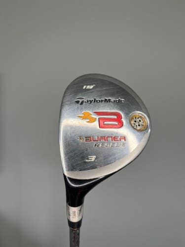 Taylormade Burner Rescue 3 Hybrid 19* LH Reax 60 Stiff Flex 40" NICE