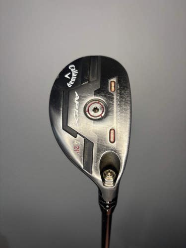 Callaway Apex 21 4 Hybrid 21* Recoil Dart 75H F3 Regular Flex Graphite 39.75"