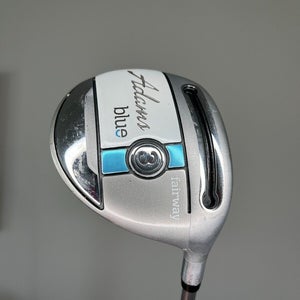 Adams Blue Ladies 3 Wood Aldila Graphite Ladies Flex 41.75" NICE