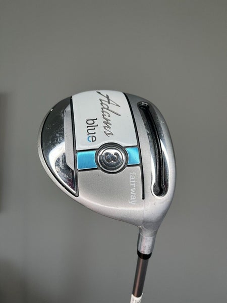 Adams Blue Ladies 3 Wood Aldila Graphite Ladies Flex 41.75" NICE