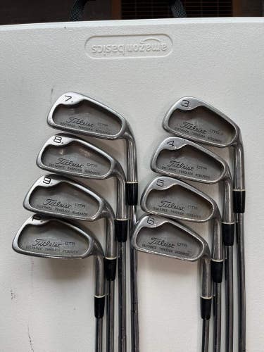 Titleist DTR Iron Set 3-PW DG S400U Stiff Flex Standard NICE