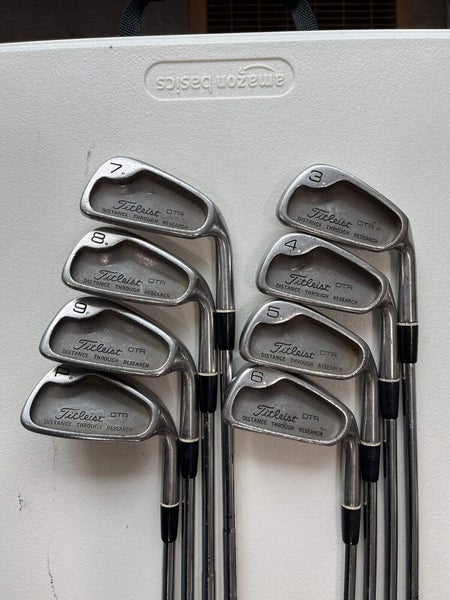 Titleist DTR Iron Set 3-PW DG S400U Stiff Flex Standard NICE