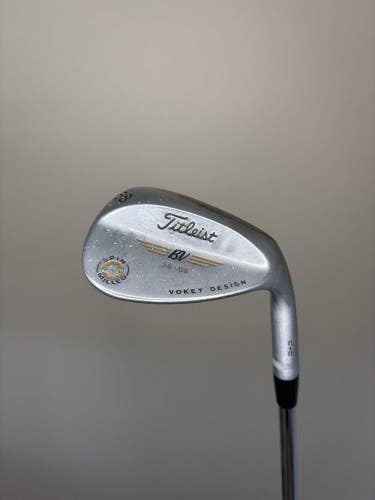 Titleist Vokey Spin Milled CC Chrome Lob Wedge 58°/08 TT DG S300 Stiff Flex 36″