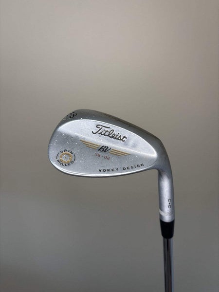 Titleist Vokey Spin Milled CC Chrome Lob Wedge 58°/08 TT DG S300 Stiff Flex 36″
