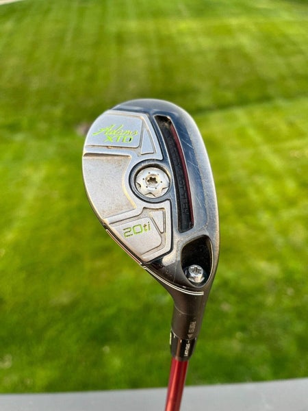 Adams XTD Ti Hybrid 20* Matrix Red Tie Stiff Flex 40" NICE