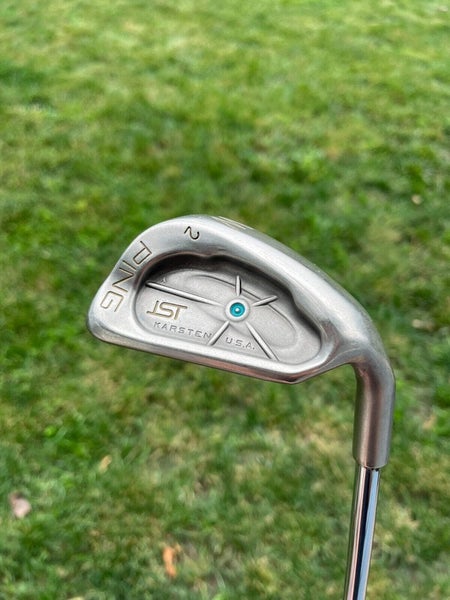 Ping ISI Nickel Gap Wedge 49.5° Blue Dot Z-Z65 Stiff Flex 35″ NICE