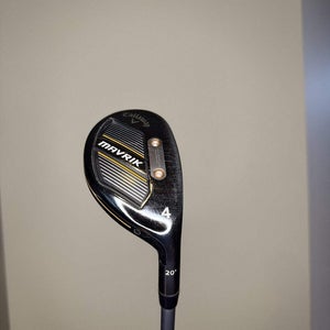 Callaway Mavrik 4 Hybrid 20* Catalyst 65 5.5 Regular Flex 39.5" +HC NICE