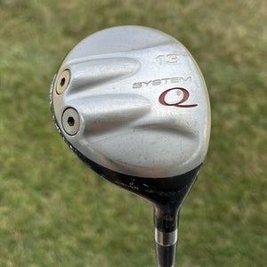 System Q 13 Fairway Wood Regular Flex Steel 39.5