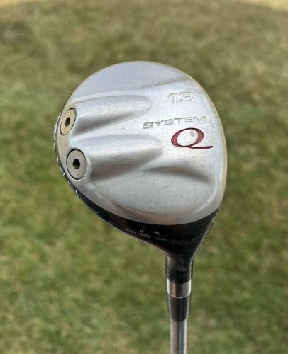 System Q 13 Fairway Wood Regular Flex Steel 39.5