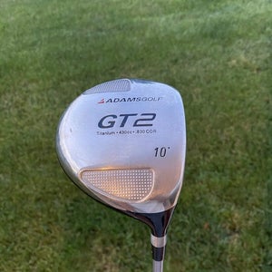 AdamsGolf GT2 Titanium430cc Driver 10 UltraliteSuperShaft Stiff Flex 44.5 NICE