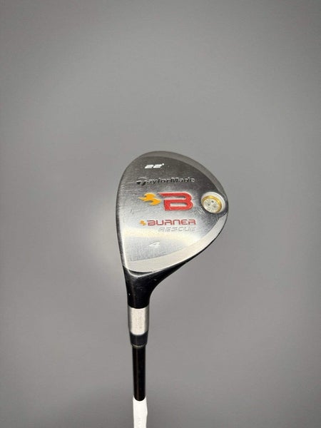 Taylormade Burner 4 Hybrid Rescue 22* Aldila Re-Ax 60 Regular Graphite 39.25" LH