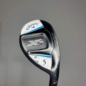 Callaway XR OS Ladies 5 Hybrid 27* Bassara Ladies Flex 37.75" NICE