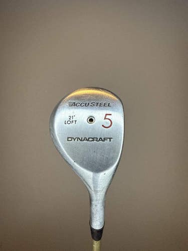 Accusteel Dynacraft 5-Wood 21 Apollo Ladie Shadow G100L Ladies Flex 40 NICE