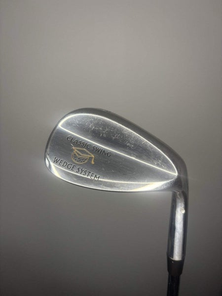 Classic Swing Chrome SW 55* TT Wedge Flex Steel RH 35.5" NICE