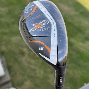 Callaway X2 Hot Pro Hybrid 18 Aldila Tour Stiff Flex