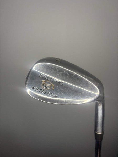 Classic Swing Chrome LW 60* TT Wedge Flex Steel RH 35.25" NICE