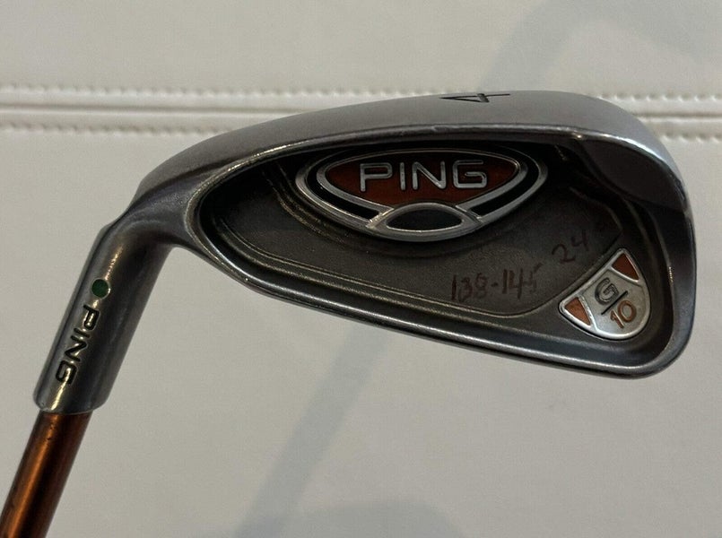 Ping G10 Green Dot 4 Iron TFC 129 I R Flex 38 LH