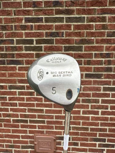 Callaway Big Bertha Warbird 5-Wood Memphis "10" TT Stiff Flex 41.25″