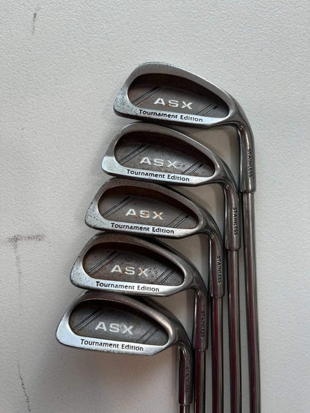All Star ASX Tournament Edition Iron Set 6-PW Stiff Flex Standard NICE