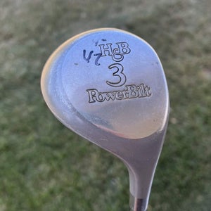 Powerbilt Grand Slam HB 3 Wood Regular Flex Steel