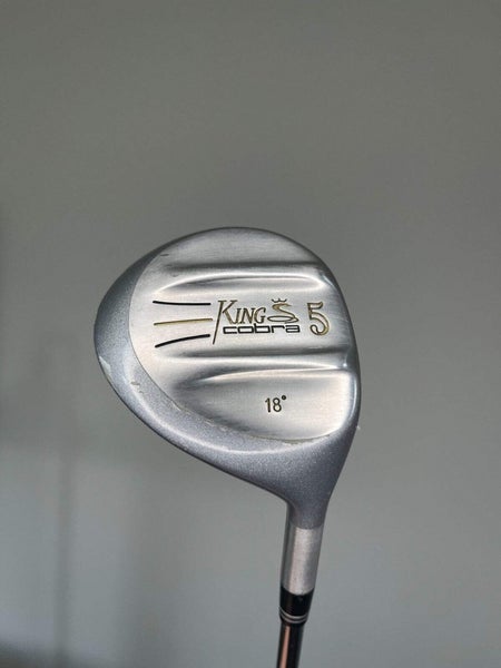 Cobra King Cobra 5 Wood 18* Stiff Flex Steel 41.5" NICE