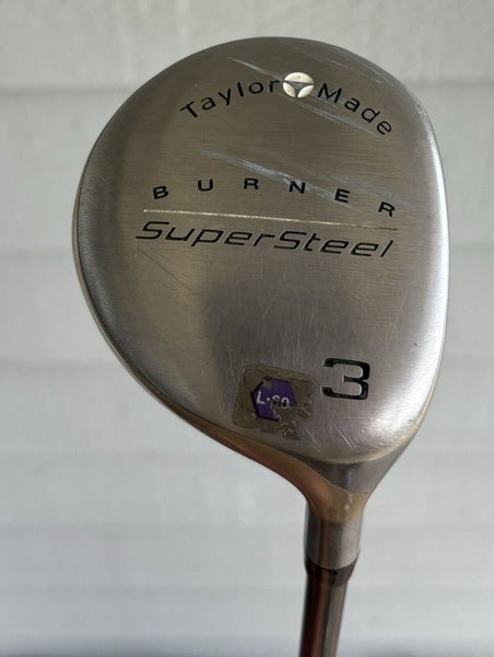 Taylormade Burner SuperSteel 3 Wood Taylormade Bubble Graphite Shaft 42