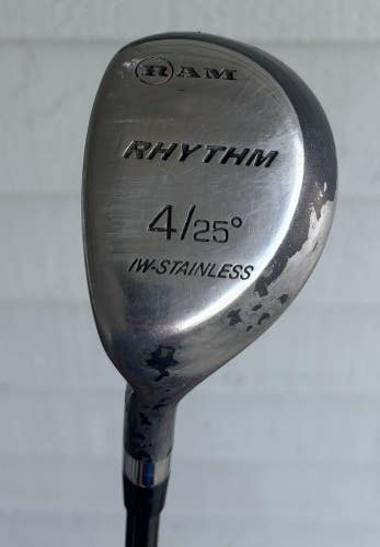 RAM Rhythm 4 Hybrid 25 IW-Stainless GF Tour Graphite Shaft w/ HC Left Handed