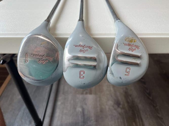 MacGregor Lady MacGregor Wood Set Driver, 3w, 5w Velocitized Ladies Flex Std