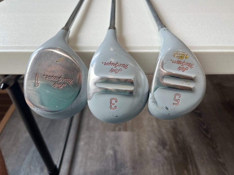MacGregor Lady MacGregor Wood Set Driver, 3w, 5w Velocitized Ladies Flex Std