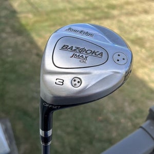 LH Tour Edge Bazooka Jmax QL 3 Wood Graphite Senior Flex 43