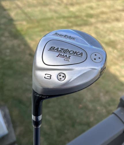 LH Tour Edge Bazooka Jmax QL 3 Wood Graphite Senior Flex 43