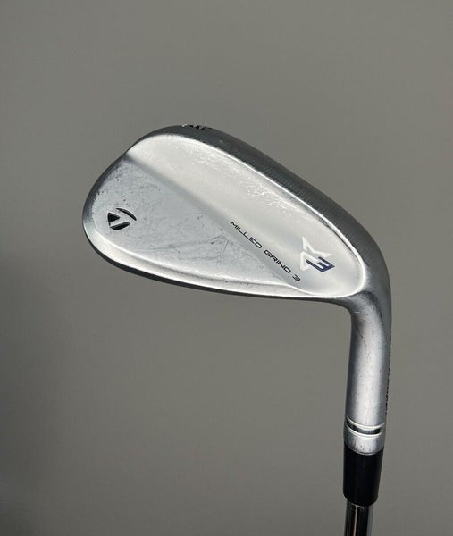 Taylormade Milled Grind 3 Lob Wedge 58/11 Chrome Raw Tour Issue S200 Steel 35