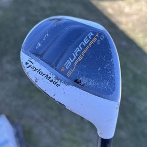 Taylormade Burner Superfast 2.0 4 Hybrid 21 Reax 60 Stiff Flex 40.25