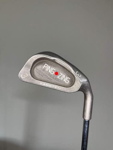 Ping Zing 3 Iron Red Dot KT-M Stiff Flex Steel 39" NICE