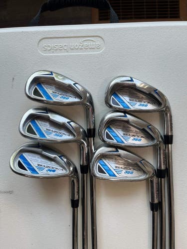 Tour Edge Bazooka 360 Iron Set 5-9, SW Regular Flex -1/2 NICE