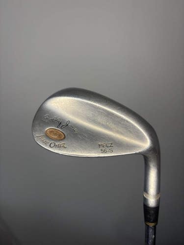 Bobby Jones Jesse Ortiz Pelz Sand Wedge 56* Steel Shaft RH 35.25" NICE