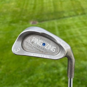 Ping Zing 3 Iron Blue Dot Stiff Flex Steel 39" NICE