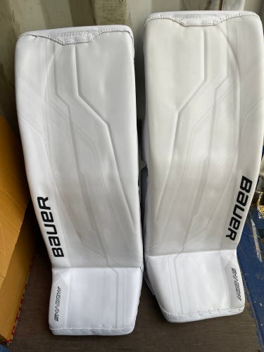 Medium Bauer Supreme Shadow Goalie Leg Pads (New)