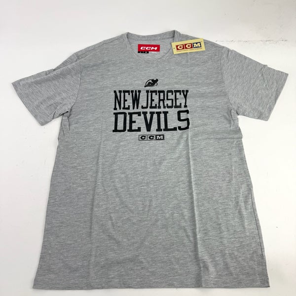 New CCM New Jersey Devils Short Sleeve Tee | Senior M | #191520572648