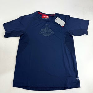 New CCM New York Islanders Short Sleeve Training Tee | Senior M | #191520573584