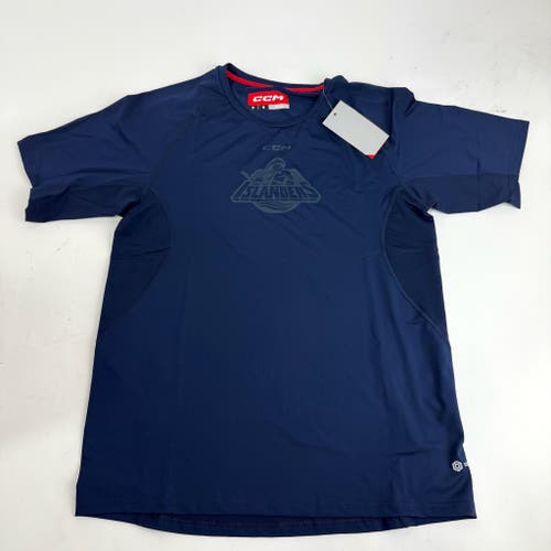 New CCM New York Islanders Short Sleeve Training Tee | Senior M | #191520573584
