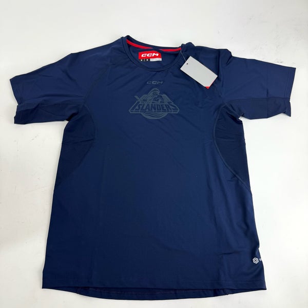 New CCM New York Islanders Short Sleeve Training Tee | Senior M | #191520573584
