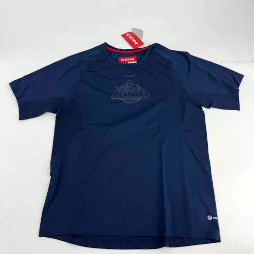 New CCM New York Islanders Short Sleeve Training Tee | Senior L | #191520573591