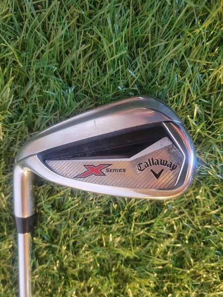 Callaway X Series N416 Pitching Wedge LH Steel Uniflex 35.5" New Grip