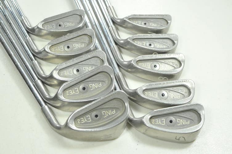 Ping Eye 2 1-W Iron Set Stiff Flex Black Dot Right Steel # 205831