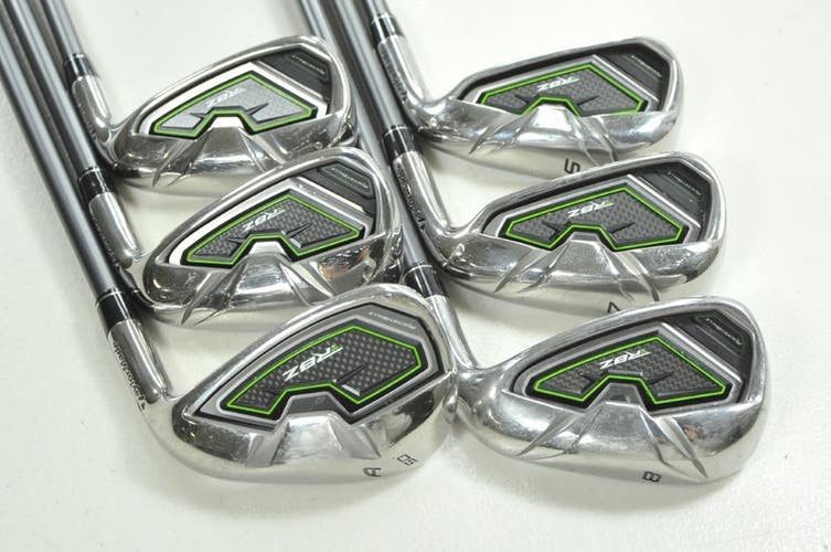 TaylorMade RocketBallz 6-PW,AW Iron Set Regular Flex Right Graphite # 205776